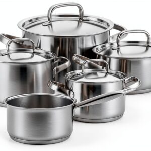 Faitout WMF Gourmet Plus 5 pièces en acier inoxydable – 5 pièces-0