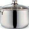 WMF Diadem Plus Faitout haut 24 cm en acier inoxydable 18/10-0