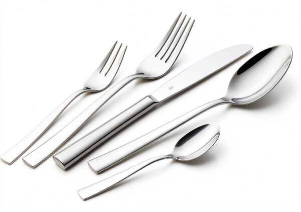 WMF 1166916040 Philadelphie Service de Couverts 30 pièces pour 6 Personnes de Philadelphie Acier Inoxydable Cromargan 18/10 Poli, Acier Inoxydable, Silver, 44 x 27 x 5 cm, 30 unités-2