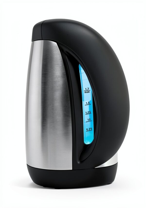 WMF Stelio Bouilloire en acier inoxydable, 1,7 l, avec filtre, 2400 W, sans fil, indicateur de niveau d'eau illuminé, filtre à eau à la chaux, cromargan mat-5
