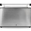 WMF Grill à fente longue Bueno Pro avec fixation par rouleau, 4 tranches, pain grillé XXL, fonction croustillante, 6 niveaux de brunissage, 1550 W, grille-pain en acier inoxydable mat-6