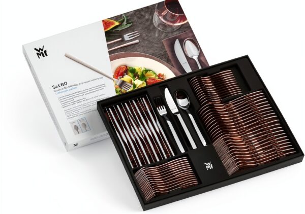 WMF 1189009000 Florenz Set de 60 Ménagères Acier Inoxydable, Argent-10