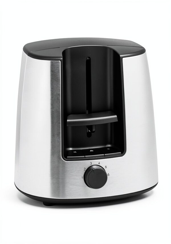 WMF Grill à fente longue Bueno Pro avec fixation par rouleau, 4 tranches, pain grillé XXL, fonction croustillante, 6 niveaux de brunissage, 1550 W, grille-pain en acier inoxydable mat-4