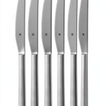 Set de 6 couverts WMF Nuova, argenté, design moderne pour cuisine-0