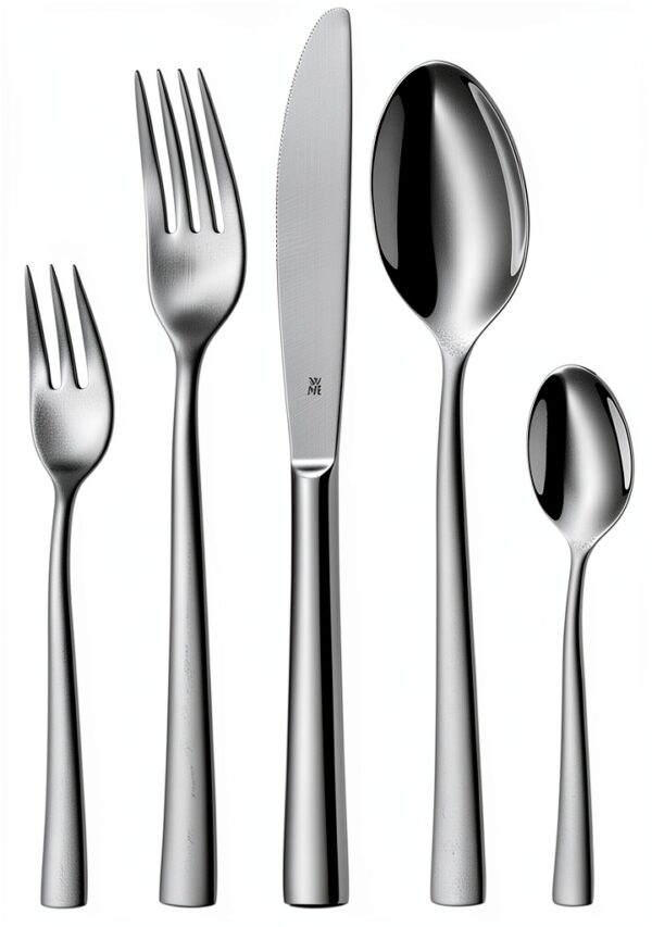 WMF 1166916040 Philadelphie Service de Couverts 30 pièces pour 6 Personnes de Philadelphie Acier Inoxydable Cromargan 18/10 Poli, Acier Inoxydable, Silver, 44 x 27 x 5 cm, 30 unités-0