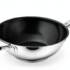 WMF Durado Poêle à Wok 28 cm Acier Inoxydable Antiadhésif-0