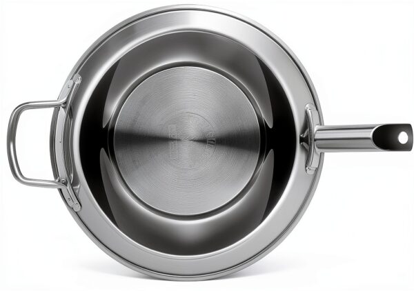 WMF Durado Poêle à Wok 28 cm Acier Inoxydable Antiadhésif-3