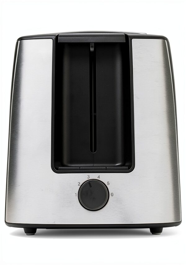 WMF Grill à fente longue Bueno Pro avec fixation par rouleau, 4 tranches, pain grillé XXL, fonction croustillante, 6 niveaux de brunissage, 1550 W, grille-pain en acier inoxydable mat-5