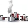 WMF Ultimate Cool Lot de 5 casseroles induction acier inoxydable mat-1