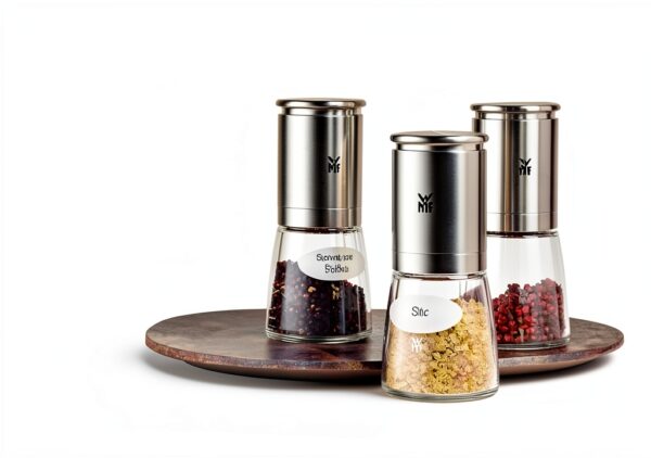 WMF Lot de 3 Moulins à Epices Ceramill de Luxe-1