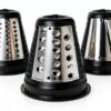 WMF Découpe légumes, 0.3 L, 65 W, Inox 18/10 Cromargan, 2 lames inox, Bol Tritan sans BPA, KITCHENminis 0416400011-6
