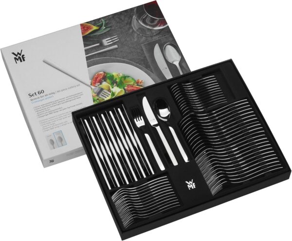WMF 1189009000 Florenz Set de 60 Ménagères Acier Inoxydable, Argent-11
