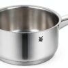 WMF Pot Set de 6 Pièces Astoria Bord verseur Couvercle en Verre Cromargan® en Acier Inoxydable Poli Induction Passe au Lave-Vaisselle NR 780166040-4