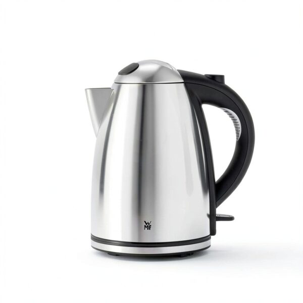 WMF Stelio Bouilloire en acier inoxydable, 1,7 l, avec filtre, 2400 W, sans fil, indicateur de niveau d'eau illuminé, filtre à eau à la chaux, cromargan mat-2