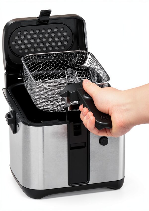 WMF KITCHENminis Friteuse Mini Friteuse Sécurisée avec Filtre-8